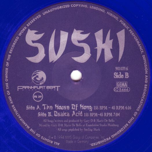 Sushi - The House Of Hong 1994