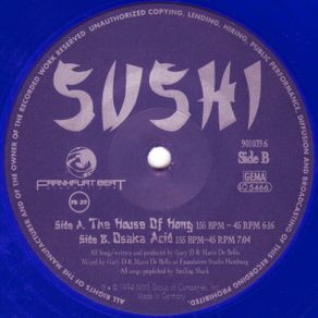Sushi - The House Of Hong 1994