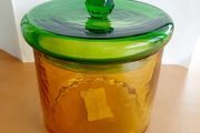 Glass keepsake jar BN