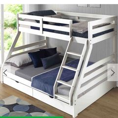 Triple Bunk Bed with Storage
