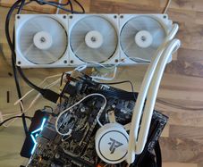 Tempest Liquid Cooler 360mm White AIO