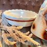 Vintage Rustic Cream Ceramic Hen on Nest Egg Keeper Storage Jar Image 4