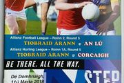 GAA 2018 - Tipperary v Louth Football League &amp; Tipperary v Cork Hurling League Programme