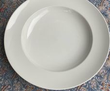 White dinner plates x 4 from Dunnes