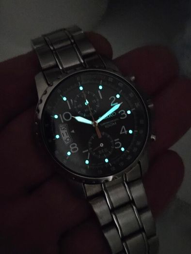 Watch Seiko Chronograph.