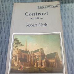 Contract law paperback, Robert Clark, D18 post 7e