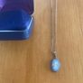 Wedgewood vintage Winged Fairy pendant & chain Image 6