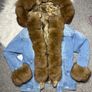 natural fur Coat Image 2