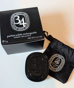 Diptyque 34 Boulevard Saint Germain Refillable Solid Perfume 3g, Box & Pouch