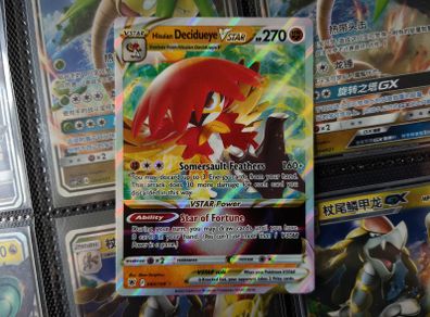 Hisuian Decidueye VSTAR ! Ultra Rare ! from Astral Radiance Set ! 2022 ! Pokemon Card !