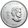 2010 Canada 5 Dollars 1 oz Silver Bullion Coin - Vancouver Olympics Ice Hockey. (In Capsule) Image 2