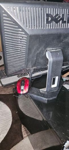 Computer, monitor, keyboard mouse