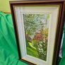 Eileen Curran "The Garden Gate" - Beautiful Original Framed Oil Painting Image 2