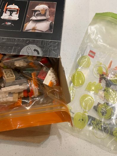 Lego Star Wars Helmet 75350 Clone Commander Cody Retired Product