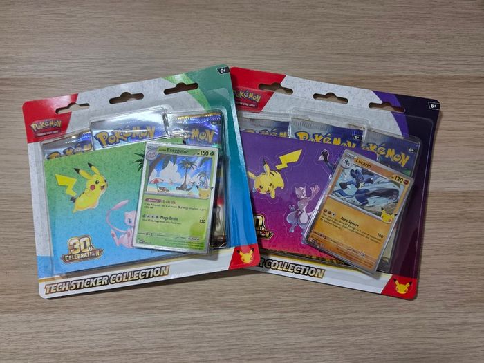 Pokemon TCG: 30th Celebration Tech sticker collection