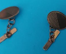 9 Ct Gold Cuff Links 2.7g