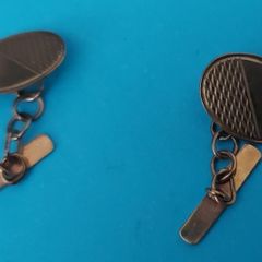 9 Ct Gold Cuff Links 2.7g