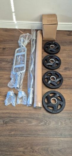 brand new olympic weight lifting set
