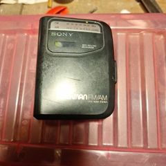 sony walkman radio cassette player