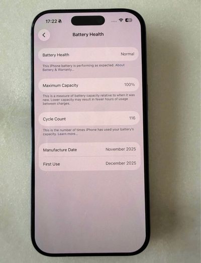 iPhone 17 pro 256gb excellent condition
