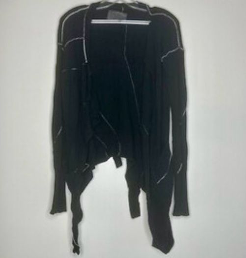 Allsaints, 100% cotton, knitted asymmetrical cardigan, size M
