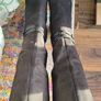 Badura Nubuck Leather Black Knee Boots Image 5