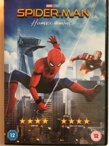 Spider-Man: Homecoming (Marvel) [2017] Tom Holland, Jacob Batalon, Zendaya, Michael Keaton, Marisa Tomei, Laura Harrier & Robert Downey Jr.  [Movie DVD]