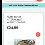 Irish Fairy Door Interactive Worry Plaque - Brand New Image 4