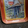 Coca cola metal drinks tray,used condition, see pictures for condition good solid used condition, nice display advertising item, buyer collects or pays postage thank you, sold as is ,front good ,back small bit of surface rust,, Image 7