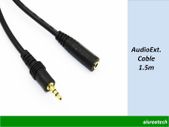 3.5mm Male Aux to Female Aux Audio Extension Cable
