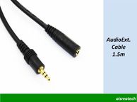 main image for ad 3.5mm Male Aux to Female Aux Audio Extension Cable