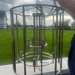 Antique brass 8 light lantern