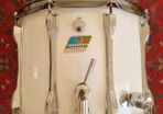 Vintage Ludwig 14 x 10 Parade Marching Snare Drum 10-Lug White No. 1162