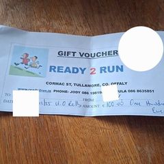 Ready to Run Tullamore Gift Voucher