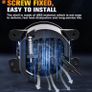 4-Inch LED Fog Lights Featuring White Angel Eyes Halo Rings, Image 7