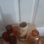 Vase x 2 plus 4 Glass Tealight Holder's all for 14.00euro .. Price Drop Image 2