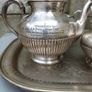 Antique Silver-Plated Teaset Image 5