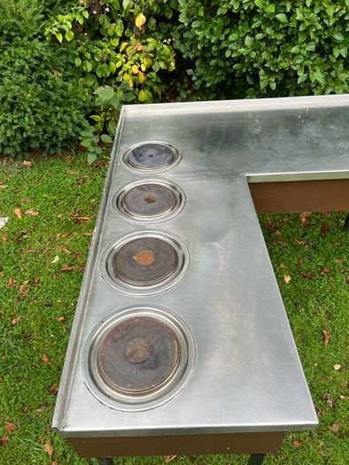 stainless steel kitchen