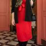 Boohoo Red Dress size UK 14 Image 9