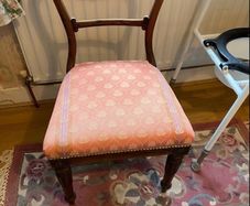 Antique  chair and side table