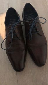 Bugatti Brown Leather Shoes