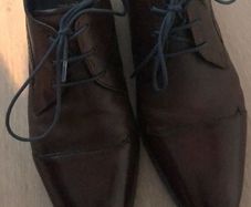 Bugatti Brown Leather Shoes