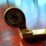 Vintage brass window stays Image 2