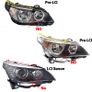 For BMW 5 Series E60 E61 LCI halogen Headlight 545i 550i 535i 530i 520i 2007-2010 100W LED Angel Eyes Marker Lights Bulb Image 3