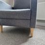 Grey Armchair Image 3