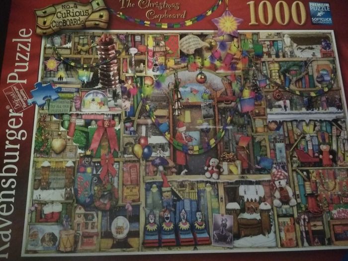 Ravensburger Curious Cupboards No. 4 The Christmas Cupboard Jigsaw Puzzle