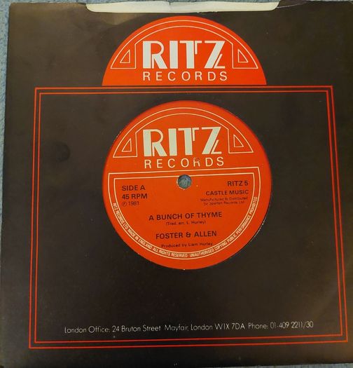 Foster & Allen - A bunch of Thyme - 7" single