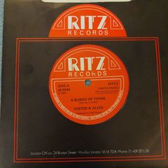 Foster & Allen - A bunch of Thyme - 7" single