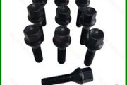 10 x New Black Extended Wheel Bolts Fit BMW 1,3,5,Z Series (40mm) KB10 - Delivery