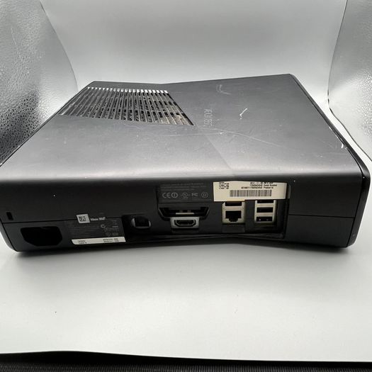 Microsoft Xbox 360 S Slim Black Video Game Console System Only - No HDD - Tested